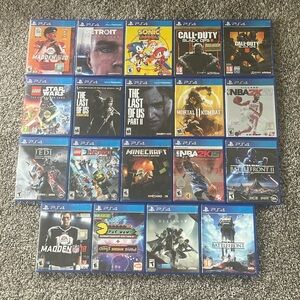 Ps4 Games all great condition